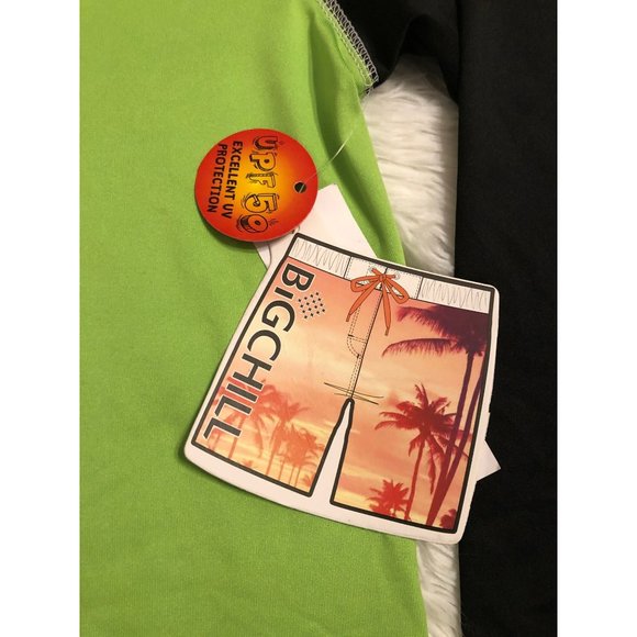 Big Chill Boy’s Rash Guard UPF 50+ Long Sleeve Quick Dry Sand and Sun Protection - Picture 5 of 11